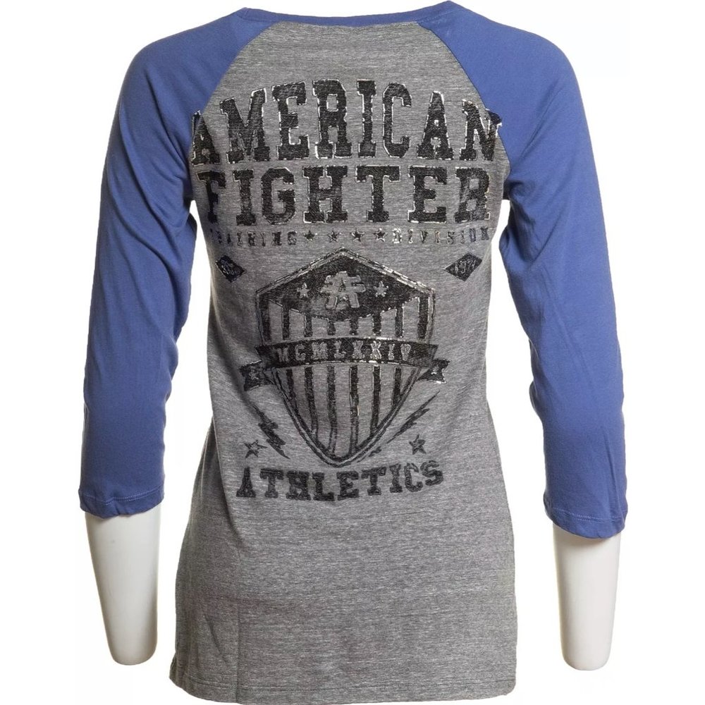 AMERICAN FIGHTER Women's T-Shirt L/S DALTON ARTISA - Picture 3 of 6